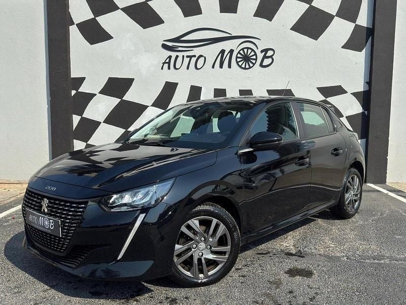 Preto Usado 2022 Peugeot 208 Allure Citadino | € 14.489 (Super Preço) - Imagem 1/4