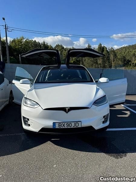Branco Usado 2018 Tesla Model X SUV | € 32.470 (Super Preço) - Imagem 1/1