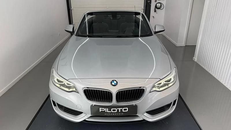 Usado BMW 218 Sport Line 136 HP (100 kW) 2016 Cinza Cabrios
