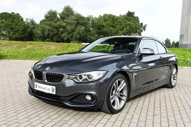 Cinza Usado 2016 BMW 420 Sport Line Cabrios | € 24.950 (Preço justo) - Imagem 1/4