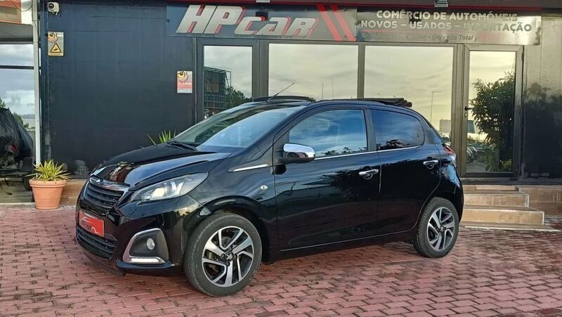 Preto Usado 2015 Peugeot 108 Allure+ Citadino | € 9.990 (Preço justo) - Imagem 1/4