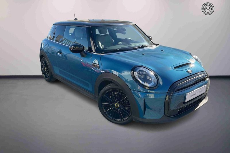 Azul Usado 2021 Mini Cooper SE Collection Citadino | € 23.500 (Preço elevado) - Imagem 1/4