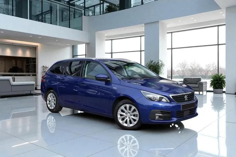Azul Usado 2019 Peugeot 308 SW Active Carrinha | € 11.990 - Imagem 1/4