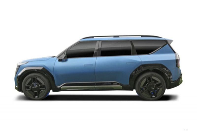 Cinzento Novo 2025 Kia EV9 GT-Line SUV | € 85.036 - Imagem 1/4