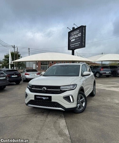 Cinza Usado 2024 VW T-Cross R-line SUV | € 33.900 - Imagem 1/1