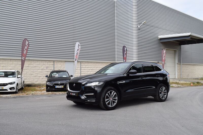Preto Usado 2017 Jaguar F-Pace R-Sport SUV | € 29.980 (Preço justo) - Imagem 1/4