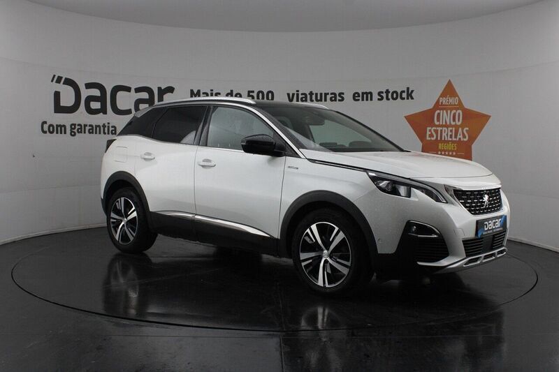 Branco Usado 2019 Peugeot 3008 GT-line SUV | € 17.799 (Bom preço) - Imagem 1/4
