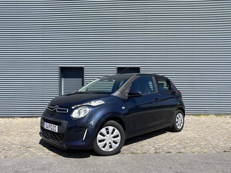 Azul Usado 2015 Citroën C1 Citadino | € 7.990 (Preço justo) - Imagem 1/4