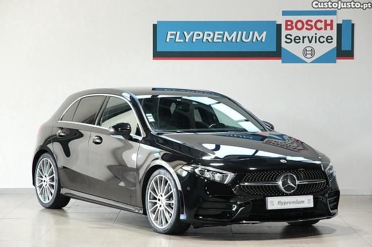 Preto Usado 2019 Mercedes A180 AMG line Citadino | € 23.990 (Preço justo) - Imagem 1/1