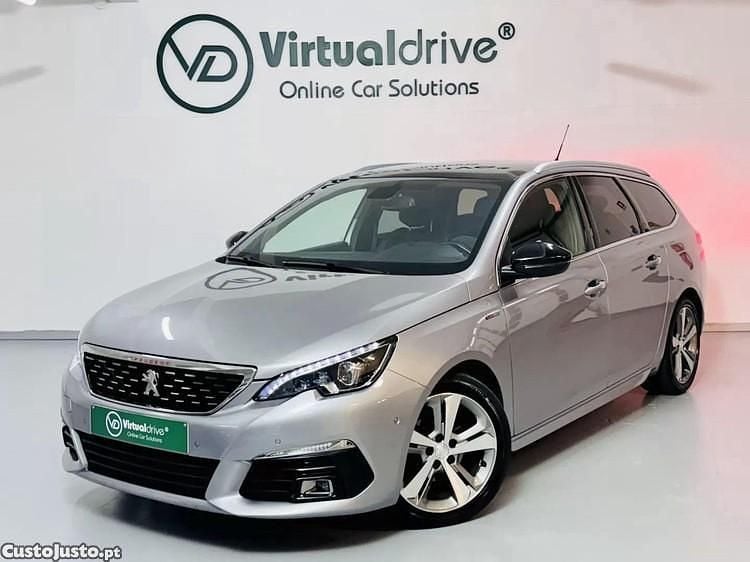 Cinza Usado 2019 Peugeot 308 GT-line Sedan | € 11.250 (Bom preço) - Imagem 1/1