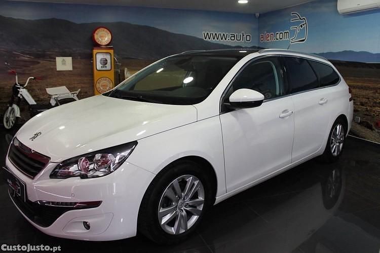 Branco Usado 2015 Peugeot 308 Active Carrinha | € 11.500 (Preço justo) - Imagem 1/1