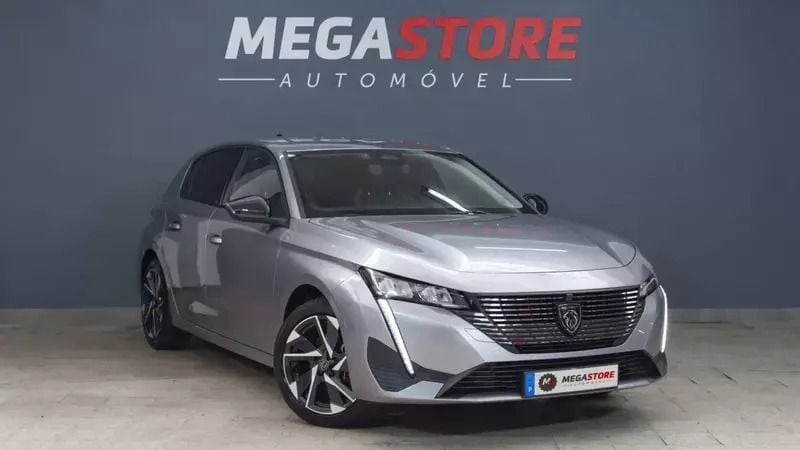 Cinzento Usado 2024 Peugeot 308 Allure Citadino | € 21.900 (Super Preço) - Imagem 1/4