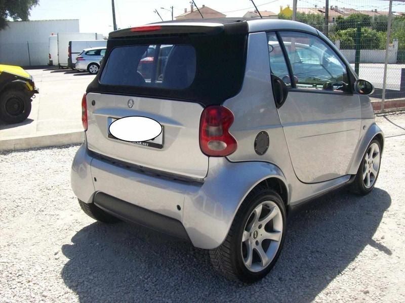 Usado Smart ForTwo Cabrio 41 HP (30 kW) 2003 Cinzento Cabrios