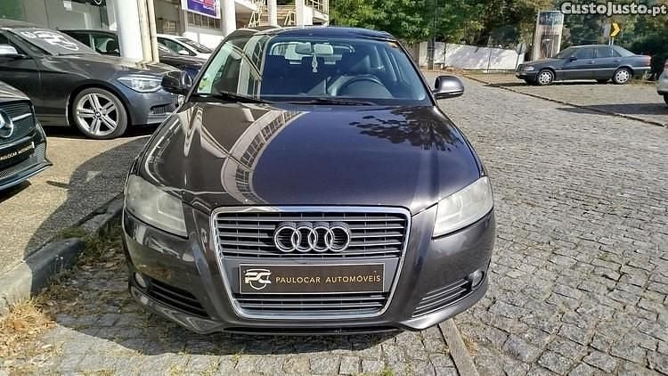 Preto Usado 2009 Audi A3 Ambition Citadino | € 10.900 (Preço elevado) - Imagem 1/1