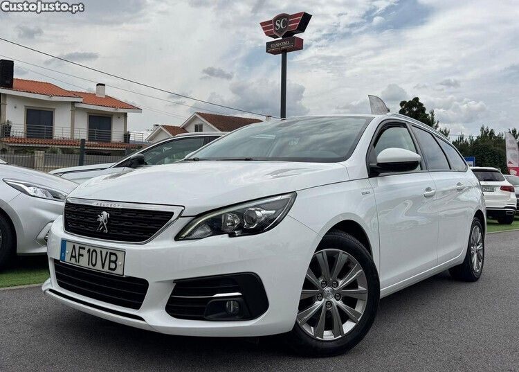 Branco Usado 2021 Peugeot 308 Style Carrinha | € 11.750 (Super Preço) - Imagem 1/1