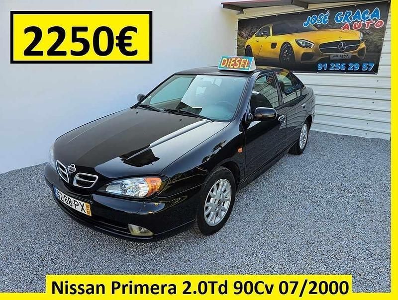 Preto Usado 2000 Nissan Primera Sedan | € 2.250 - Imagem 1/4