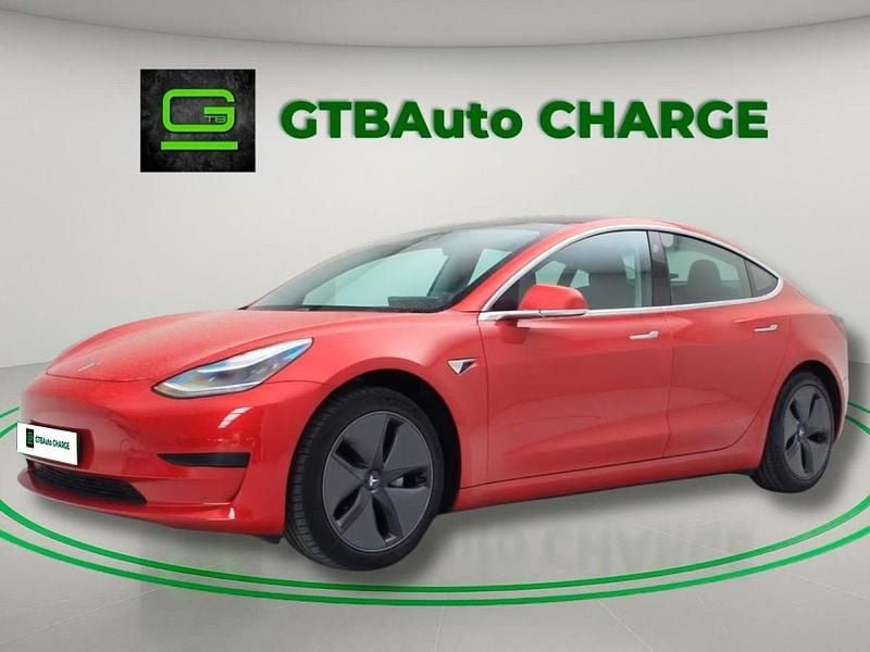 Vermelho Usado 2020 Tesla Model 3 Standard Range Sedan | € 25.999 (Preço justo) - Imagem 1/4