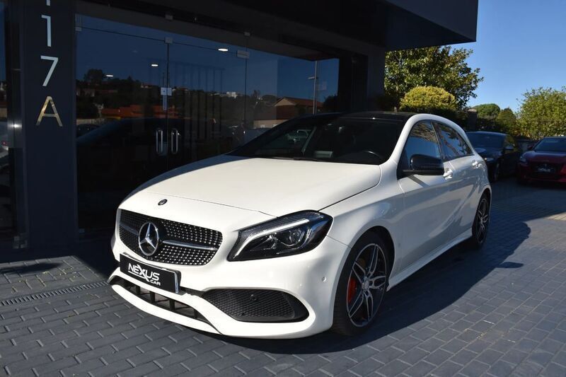 Branco Usado 2016 Mercedes A180 AMG line | € 19.999 (Preço justo) - Imagem 1/4