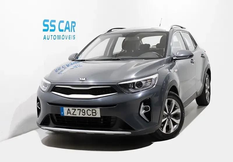 Cinza Usado 2021 Kia Stonic SUV | € 12.940 (Bom preço) - Imagem 1/4
