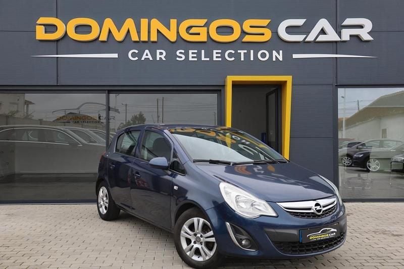 Usado Opel Corsa 95 HP (69 kW) 2012 Azul Citadino