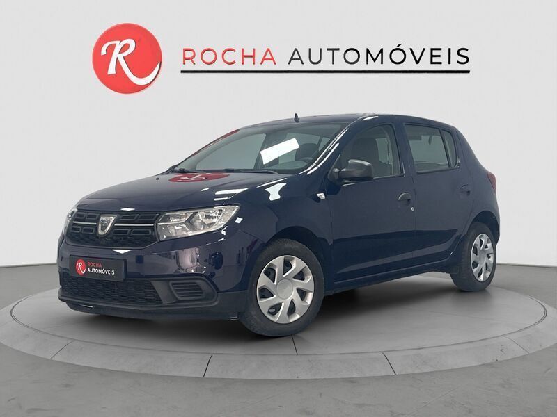 Azul Usado 2019 Dacia Sandero Acces Citadino | € 9.489 (Preço justo) - Imagem 1/4