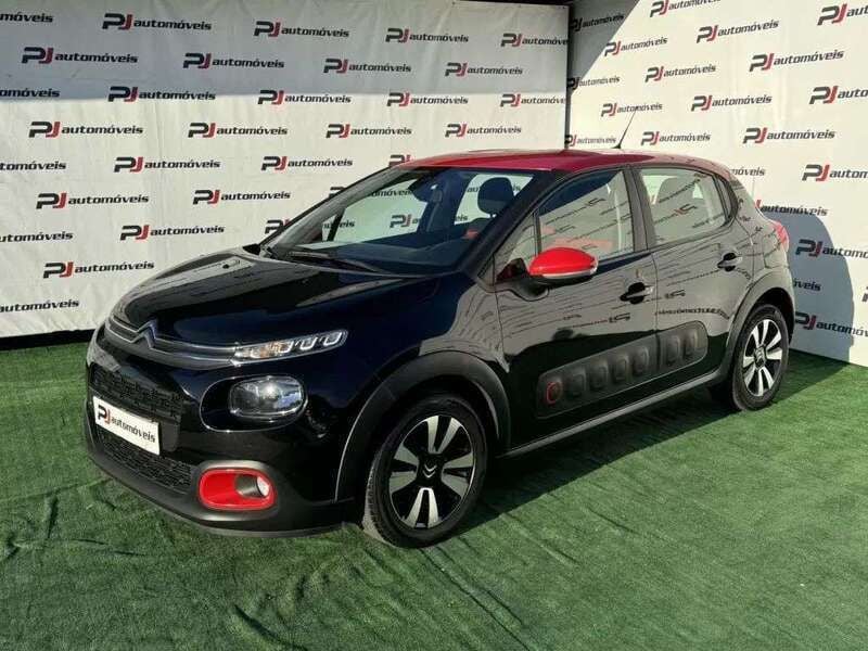 Preto Usado 2020 Citroën C3 Citadino | € 12.990 (Preço justo) - Imagem 1/4