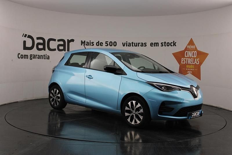 Azul Usado 2022 Renault Zoe Evolution Citadino | € 16.599 (Preço justo) - Imagem 1/4