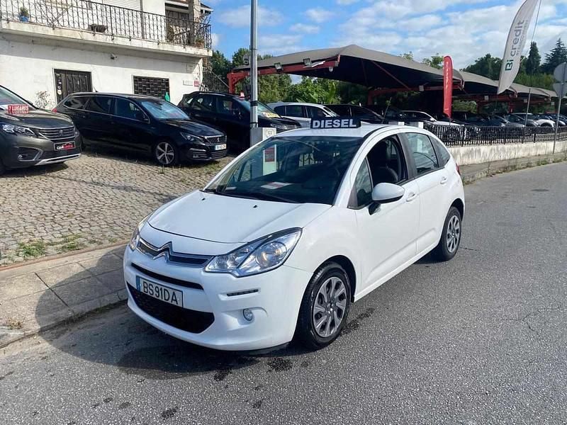 Branco Usado 2016 Citroën C3 Seduction Citadino | € 9.500 (Bom preço) - Imagem 1/4
