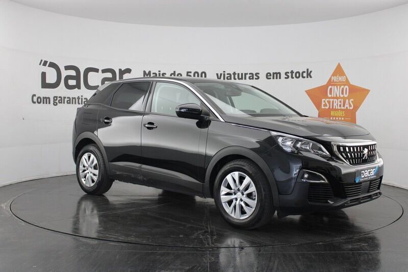 Preto Usado 2019 Peugeot 3008 Active SUV | € 18.499 (Bom preço) - Imagem 1/4