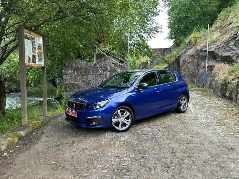 Azul Usado 2017 Peugeot 308 GT-line | € 15.990 (Preço elevado) - Imagem 1/4