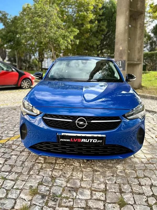 Azul Usado 2022 Opel Corsa Business | € 17.000 (Caro) - Imagem 1/4