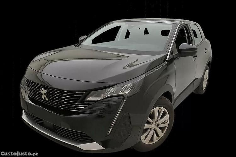 Preto Usado 2021 Peugeot 3008 Active Monovolume | € 18.980 (Bom preço) - Imagem 1/1