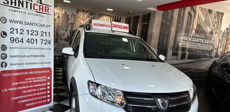 Branco Usado 2016 Dacia Sandero Citadino | € 10.990 (Preço justo) - Imagem 1/4