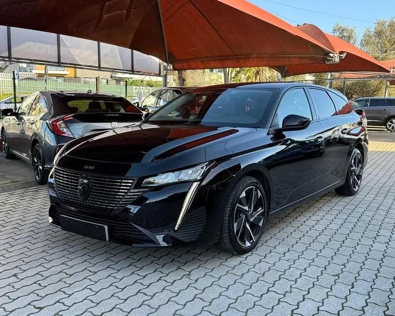 Preto Usado 2023 Peugeot 308 Allure Carrinha | € 23.490 (Bom preço) - Imagem 1/4