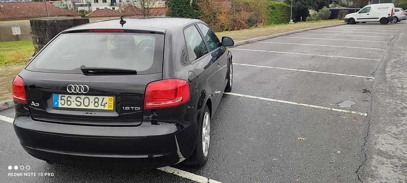 Usado Audi A3 105 HP (77 kW) 2010 Preto Citadino