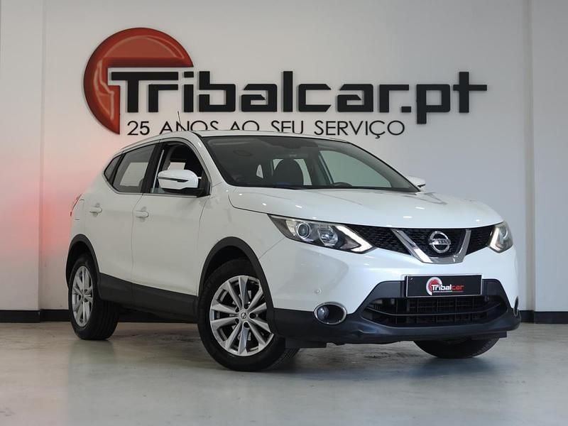 Branco Usado 2015 Nissan Qashqai Acenta SUV | € 14.900 (Preço justo) - Imagem 1/4