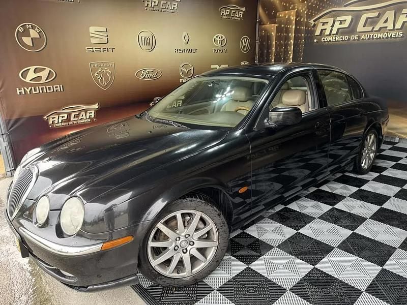 Preto Usado 2000 Jaguar S-Type Luxury Sedan | € 6.990 - Imagem 1/4