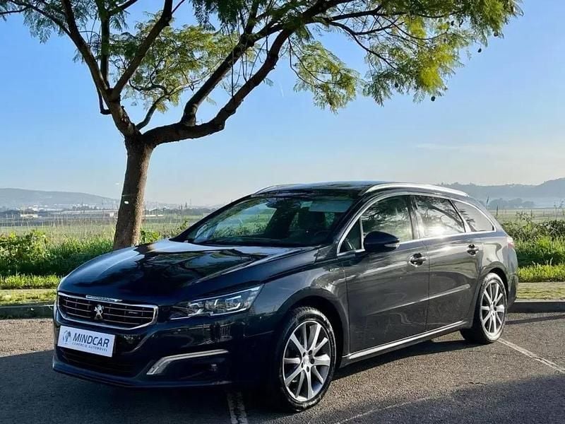 Preto Usado 2018 Peugeot 508 SW GT-line Carrinha | € 18.500 - Imagem 1/4
