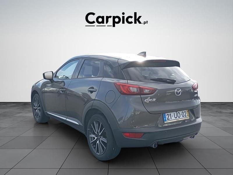 Usado Mazda CX-3 105 HP (77 kW) 2018 Cinzento SUV