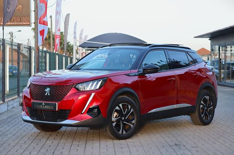 Vermelho Usado 2021 Peugeot e-2008 GT SUV | € 19.990 (Preço justo) - Imagem 1/4