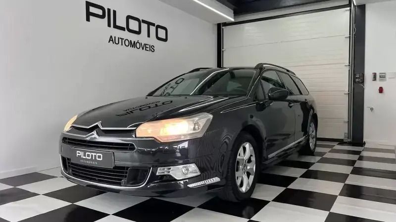 Preto Usado 2008 Citroën C5 Exclusive Carrinha | € 5.990 (Preço justo) - Imagem 1/4