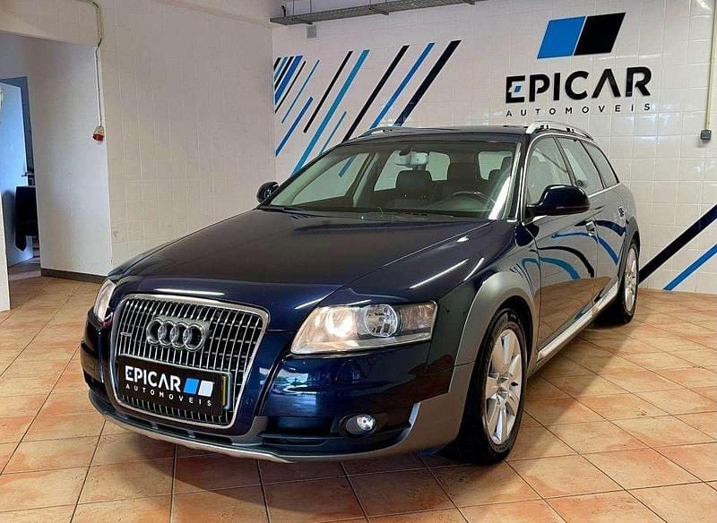Usado Audi A6 Allroad 190 HP (139 kW) 2010 Azul Carrinha