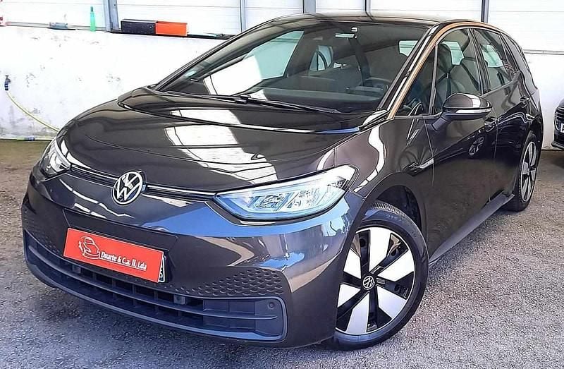 Cinzento Usado 2021 VW ID.3 Pure Citadino | € 20.990 (Preço justo) - Imagem 1/4