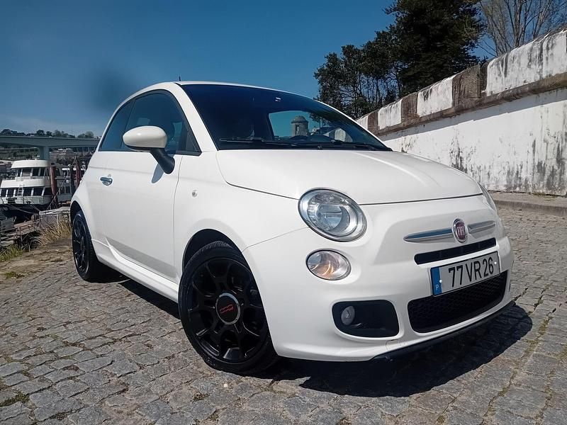 Branco Usado 2014 Fiat 500 Sport Citadino | € 10.900 (Preço elevado) - Imagem 1/4