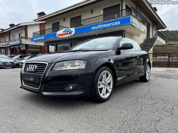 Preto Usado 2008 Audi A3 Sport Cabrios | € 12.990 (Preço justo) - Imagem 1/1