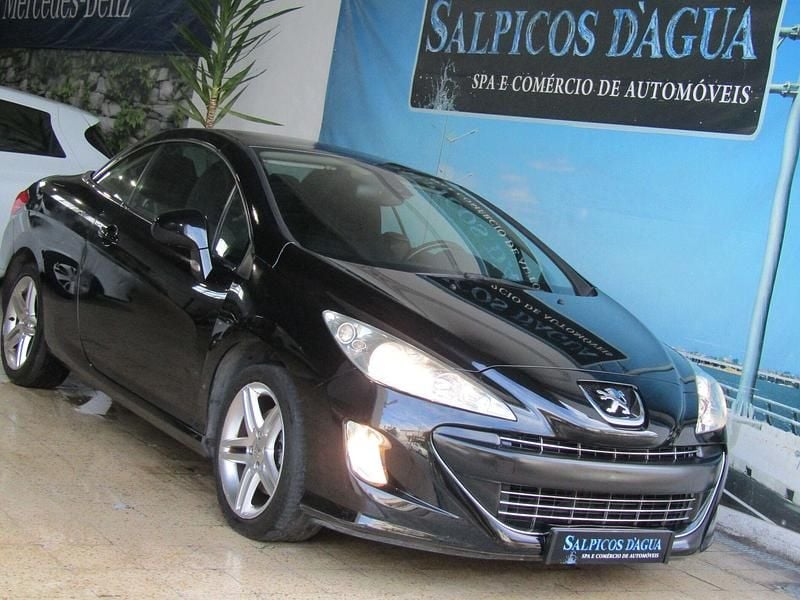 Usado Peugeot 308 CC Sport 140 HP (102 kW) 2009 Preto Cabrios