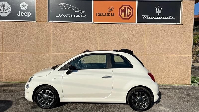Branco Usado 2021 Fiat 500C Sport Cabrios | € 13.950 (Preço elevado) - Imagem 1/4