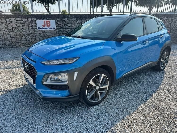 Azul Usado 2018 Hyundai Kauai Premium SUV | € 14.950 (Preço justo) - Imagem 1/1
