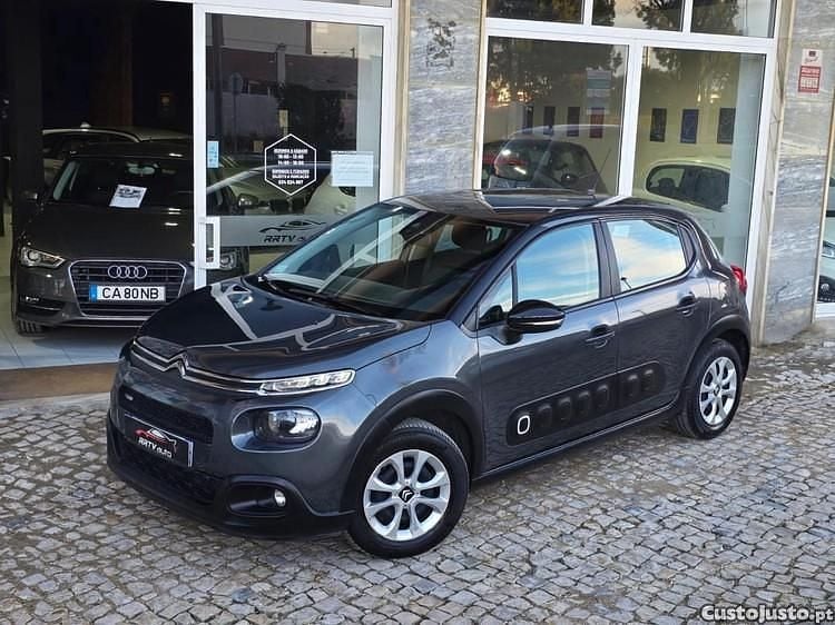 Cinza Usado 2017 Citroën C3 Feel | € 9.950 (Preço justo) - Imagem 1/1