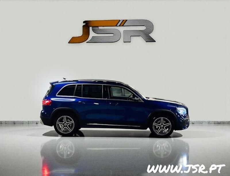 Usado Mercedes GLB200 AMG line 150 HP (110 kW) 2021 Azul SUV